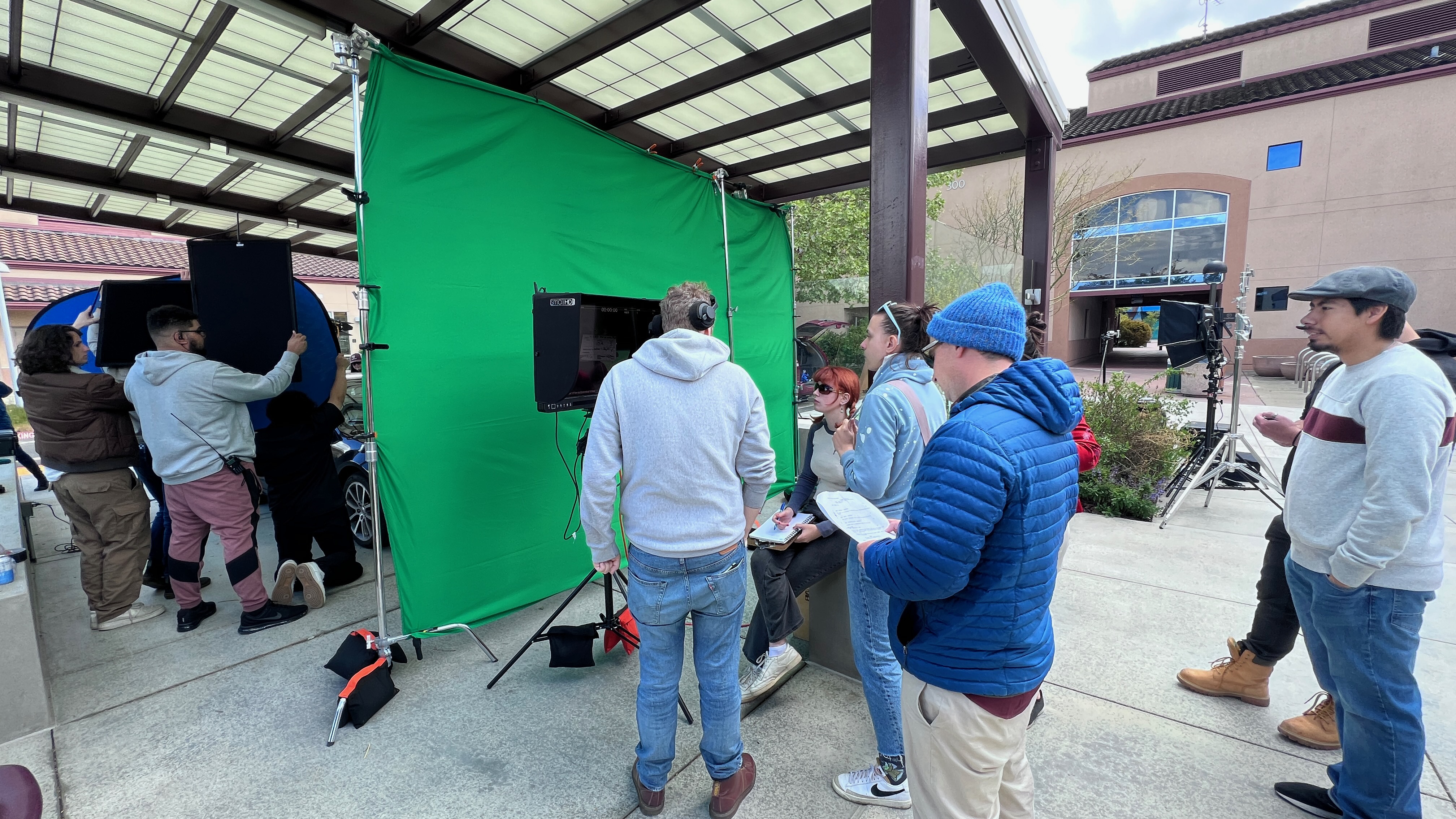 FMA shooting Car VFX