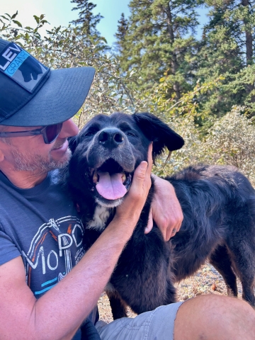 Brian with Dakota
